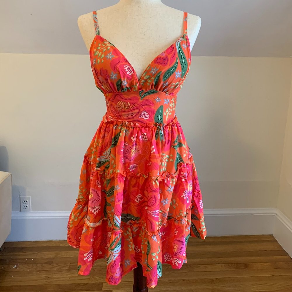 New Short Floral Dress